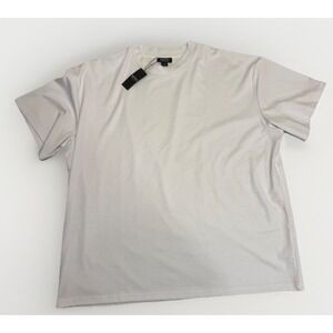 Boohoo Man T-Shirt Men's XL, Oversized Plain White, NWT